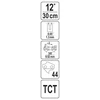 Toya Sa Poland TCT grandinė grandininiam pjūklui YT-82157 | 12" (30 cm) (YT-821571)