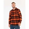 Toya Sa Poland Vyriški flaneliniai marškiniai raudoni | 100% medvilnė | 2XL dydis (YT-78804)