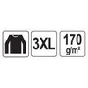 Toya Sa Poland Vyriški flaneliniai marškiniai juoda/balta | 100% medvilnė | 3XL dydis (YT-78817)