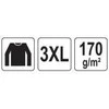 Toya Sa Poland Vyriški flaneliniai marškiniai raudoni | 100% medvilnė | 3XL dydis (YT-78805)