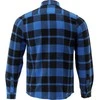 Toya Sa Poland Vyriški flaneliniai marškiniai mėlyni | 100% medvilnė | 2XL dydis (YT-78810)