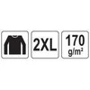 Toya Sa Poland Vyriški flaneliniai marškiniai mėlyni | 100% medvilnė | 2XL dydis (YT-78810)