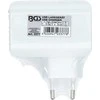 Bgs Technic Universalus USB įkroviklis | 3 USB lizdai | maks. 3,4 Iš viso maks. 2,4 A / USB | 110 - 240V (3377)