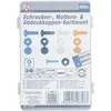 Bgs Technic Varžtų, veržlių ir dangtelių asortimentas | 400 vnt. (6793)