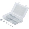 Bgs Technic Veržlių rinkinys | M3 - M10 | 150 vnt. (8068)