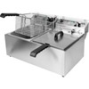 Yato Toya Sa Poland Elektrinė gruzdintuvė dviguba | 2 × 8 l | 2 × 3,3 kW (YG-04623)