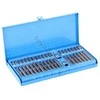 Bikuvalt VOREL HEX/TORX/SPLINE antgaliai metalinėje dėžutėje 40 vnt. 66400