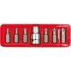 Vorel Toya Sa Poland Antgalių rinkinys TORX, 7 dalių, 30mm ilgio (66570)