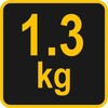 Vorel Toya Sa Poland Dūmtraukio šepečio rutulys | plienas | 1,3kg | vidinis sriegis M12 (73025)