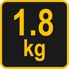 Vorel Toya Sa Poland Dūmtraukio šepečio rutulys | plienas | 1,8kg | vidinis sriegis M12 (73026)
