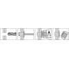 Toya Sa Poland Kniediklis ilgom rankenom | 3.2, 4.0, 4.8 mm (70201)