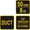VOREL LIPNIOJI JUOSTĖ TENTO TAISYMUI 5cm x 8m ŽALIA