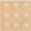 Vorel Toya Sa Poland Lipnūs padukai baldams silikoniniai skaidrūs 15mm 9vnt. (74913)