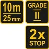 VOREL MIARA ZWIJANA 10m x 25mm