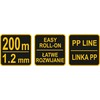 Vorel Toya Sa Poland Mūrininko virvė | 1.2 mm | 200 m (17498)