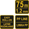 Vorel Toya Sa Poland Mūrininko virvė | 1.2 mm | 75 m (17497)