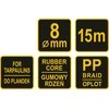 Toya Sa Poland VOREL RUBBER W OPLOCIE BUČIAMS 8mm x 15m