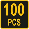 Vorel Toya Sa Poland Plytelių išlyginimo sistema / Juostos ir puodeliai plytelių lyginimui | 50+50 vnt | 100 vnt. (04683)
