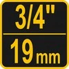 Vorel Toya Sa Poland Spaustuvai vamzdžiams | 3/4" (38620)