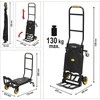 Vorel sulankstomas vežimėlis 2in1 130kg