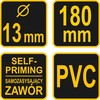 VOREL SAVITEIANTI SKYSČIO ŽARNA 180cm