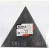 Toya Sa Poland Abrazyvinis tinklelis | delta | su velcro | 280 mm | 3 vnt. | P180 (YT-846153)