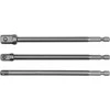 YATO ADAPTER HEX DO NASADEK KPL.3 vnt.. (1/4", 3/8", 1/2")