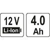 YATO akumuliatorius 12V LI-ION 4,0Ah