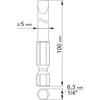 Yato Toya Sa Poland Antgaliai plokšti 1/4", 2vnt, : 4X100MM; 5X100MM (YT-0484)