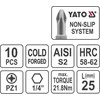 Yato Toya Sa Poland Antgalis PZ1x25 10 vnt. (YT-0470)