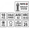 Toya Sa Poland Antgalis PZ2x25 mm 10 vnt. (YT-0471)