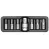 Toya Sa Poland YATO TORX antgaliai 7 elementai. T25 - T55 + ADAPTERIS 0410
