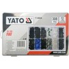 Yato Toya Sa Poland Automobilinis klipsų asortimentas Fiat | 308 vnt. (YT-06654)