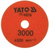 Toya Sa Poland Deimantinis šlifavimo poliravimo diskas akmens masei granitui betonui | 100 mm | P3000 (YT-48206)