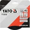 Yato Toya Sa Poland Diskas/freza medžiui 125mm, No2 (YT-59169)