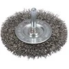 YATO DISKINIS ŠEPETĖLIS SU KOTU 75mm INOX
