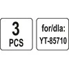 YATO SINTETINIAI MAŠINIAI 3 vnt. DĖL YT-85710