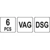 Yato Toya Sa Poland Duplex sankabos remonto komplektas | VAG DSG transmisijai (YT-06316)