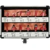 YATO medienos frezų rinkinys lagamine 12 vnt YT-68005