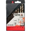 Grąžtas YATO Rinkinys grąžtų DO METALU HSS 10 vnt. 1, 2, 3, 4, 5, 6 ,7, 8, 9, 10mm, KOBALT