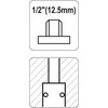 Yato Toya Sa Poland Greita jungtis 1/2" lizdas (išorinis) (YT-2392)