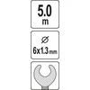 YATO SPIRALA DO CZYSZCZENIA KANALIZACJI 5m x 6mm