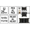Toya Sa Poland Indėklas / matrica U25 | Presavimo replėms YT-21750 (YT-21757)