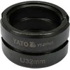 Toya Sa Poland Indėklas U 32 mm presavimo replėms YT-21735 (YT-21743)