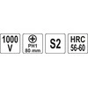 YATO IZOLIUOTAS ATSUKTUKAS PH1 x 80mm 2822