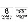 YATO KIESZEŃ NARZĘDZIOWA 8-PRZEGRÓD 7410