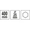 YATO HEX Įžeminimo gruntas 25mm