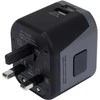 Toya Sa Poland Kelionininis adapteris | universalus | daugiau nei 150 šalių | su 2 X USB 5V / 2.4A Įkrovikliu (YT-81301)
