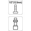 Yato Toya Sa Poland Kištukas | 12.5 mm (YT-2407)