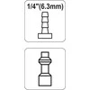 YATO SZYBKOZŁĄCZKA MĘSKA DO WĘŻA 6mm 2405